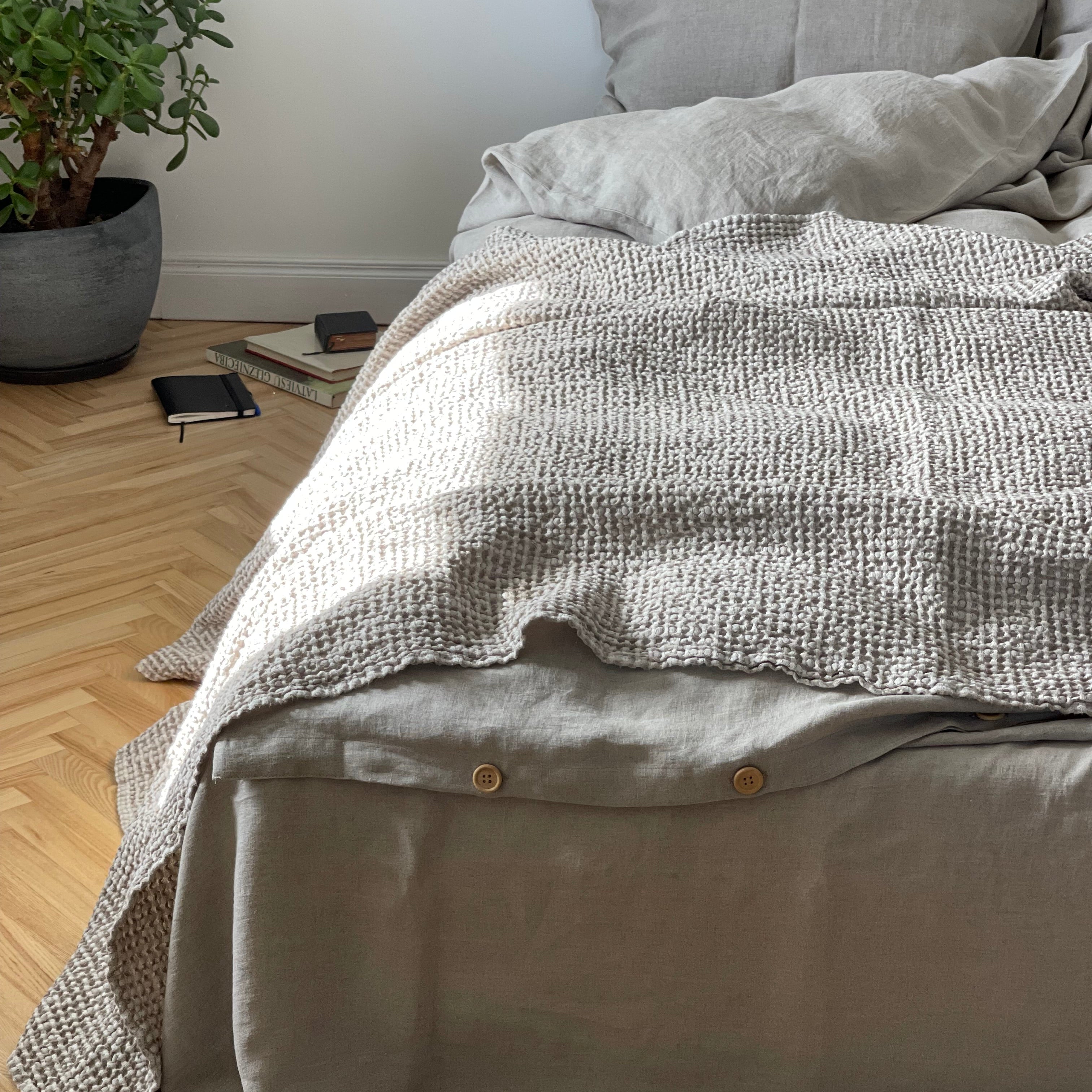 Segu pārvalki no mīkstināta 100% lina