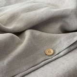 Nekrāsota, dabīgi pelēka toņa mīkstināts klasiskais lina palags