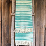 TIRKĪZZILAS SVĪTRAS 100% aitas vilnas pleds ar baltām bārkstīm 150 × 210 cm