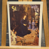 Nativity, Portinari Altarpiece, central panel, c.1476, Hugo van der Goes - kartīte