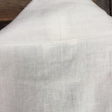 Balts, mazgāta lina kimono tipa halāts