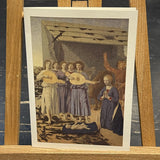 The Nativity, 1470-75, Piero della Francesca - kartīte