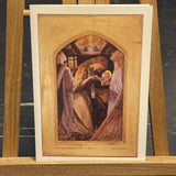 The Nativity, ca 1857-58, Arthur Huges - kartīte