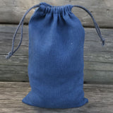 Lielais (26x44 cm) zero waste lina auduma produktu iepirkumu/uzglabāšanas maisiņš