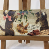 Kaķi pikojās, piena šokolāde 32% kakao