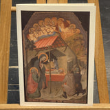 The Adoration of the Shepherds, 1374, Bartolo di Fredi - kartīte