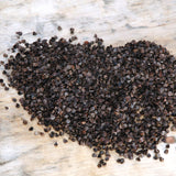 Tumši pelēka/dabīgi pelēka, svītraina, mīkstināta lina lielais griķu spilvens - rullītis - pagalvītis