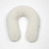 Gaiši zilas svītriņas/dabīgi pelēks, nekrāsota, mīkstināta lina, lielais grūtnieču pakaviņš - barošanas spilvens