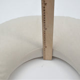 Gaiši zilas svītriņas/dabīgi pelēks, nekrāsota, mīkstināta lina, lielais grūtnieču pakaviņš - barošanas spilvens