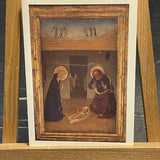 Nativity, Zanobi Strozzi (1412-1468) - kartīte